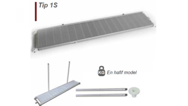 Alüminyum Pasarella Tip 1S