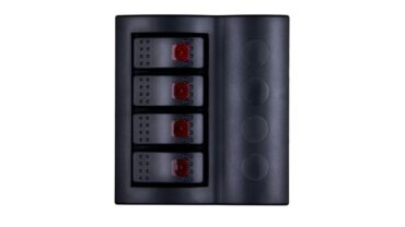 4’lü BFY Otomatik Sigortalı Ve Işıklı Switch Panel