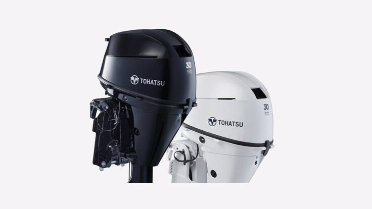 TOHATSU 30 HP UZUN ŞAFT MARŞLI TRİMLİ & REMOTE SİSTEM- MFS 30 DETL