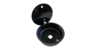 UNİVERCAL CAM KAPAKLI YUVARLAK EVYE