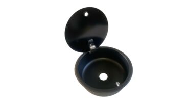 UNİVERCAL CAM KAPAKLI YUVARLAK EVYE