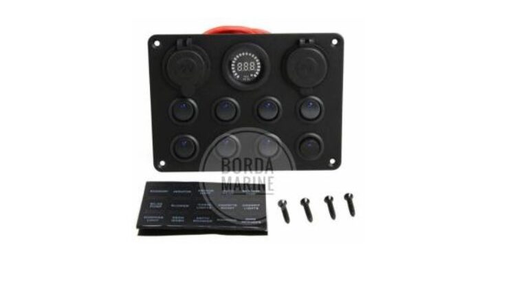 8’Lİ SWITCH PANEL USB&VOLT&ŞARJ