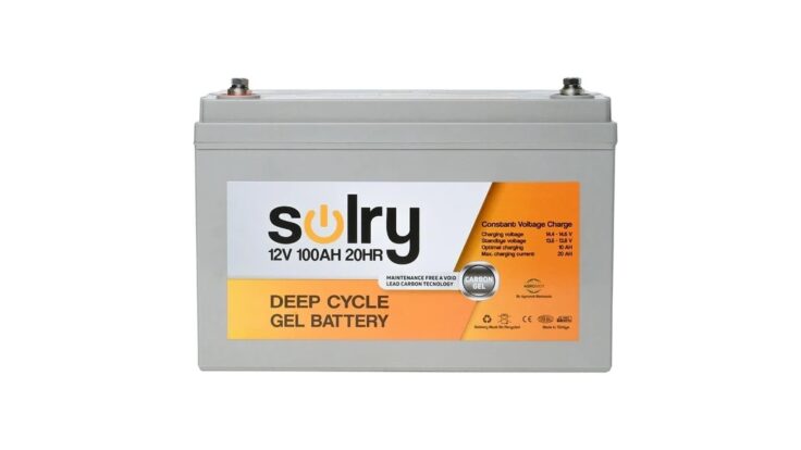 SOLRY DEEP CYCLE JEL AKÜ 100A