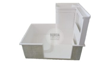 ÇEKME KARAVAN İÇİN BANYO SET 75X110 CM