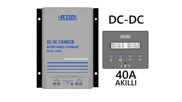 40A HAVENSİS TEK YÖNLÜ DC-DC AKÜ ŞARJ CİHAZI