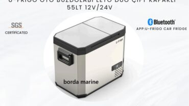 55 LT U-FRİGO OTO BUZDOLABI ÇİFT KAPAKLI 12V/24V