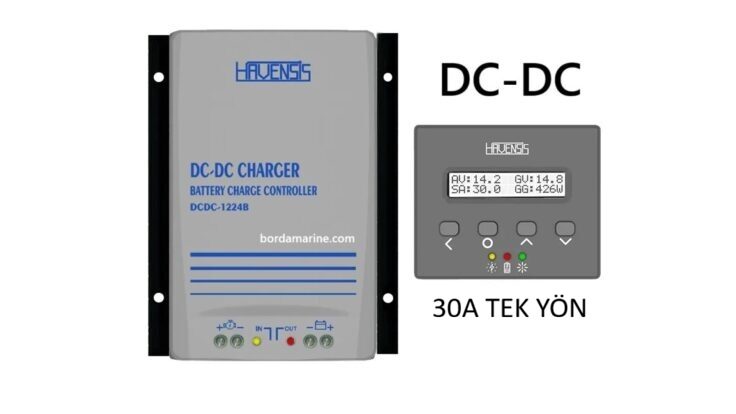 30A HAVENSİS TEK YÖNLÜ DC-DC AKÜ ŞARJ CİHAZI